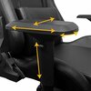 Dreamseat Xpression Pro Gaming Chair with University of Oregon Ducks Secondary logo XZXPPRO032-PSCOL13406A